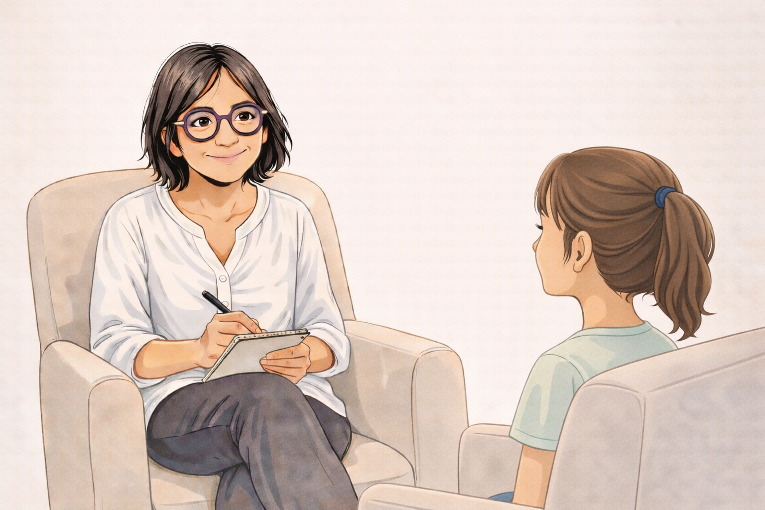 illustration avec 2 bulle pour marquer le temps d'échange